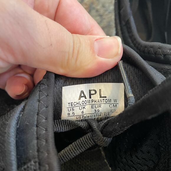 APL: Athletic Propulsion Labs Women's Techloom Phantom Running Shoe Black SZ 8.5 - Picture 7 of 10